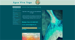 Desktop Screenshot of aguavivayoga.com